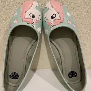 TUK unicorn flats